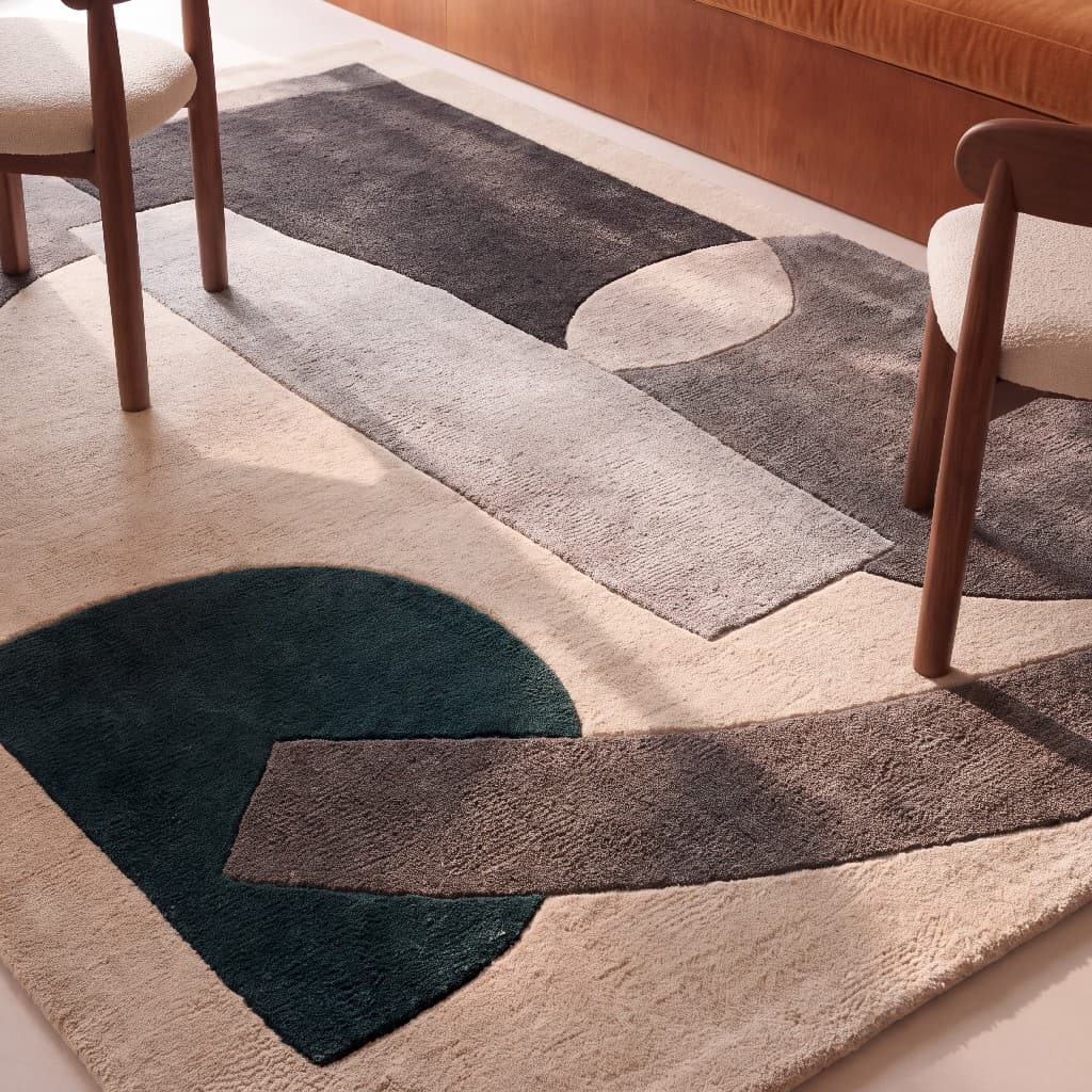 Détail d'un tapis PIENUD